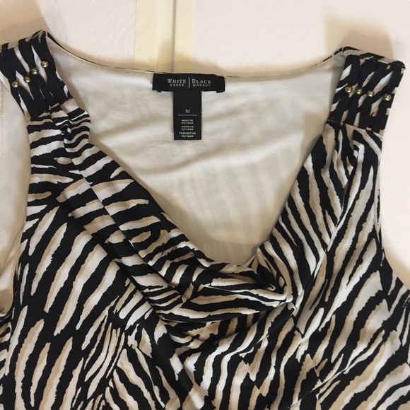 WHBM Animal Print Tank Shell - Picture 2 of 6